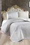 L'essentiel linge de maison Sanem - Crema, Gris